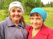 с дочерью Галиной Витальевной